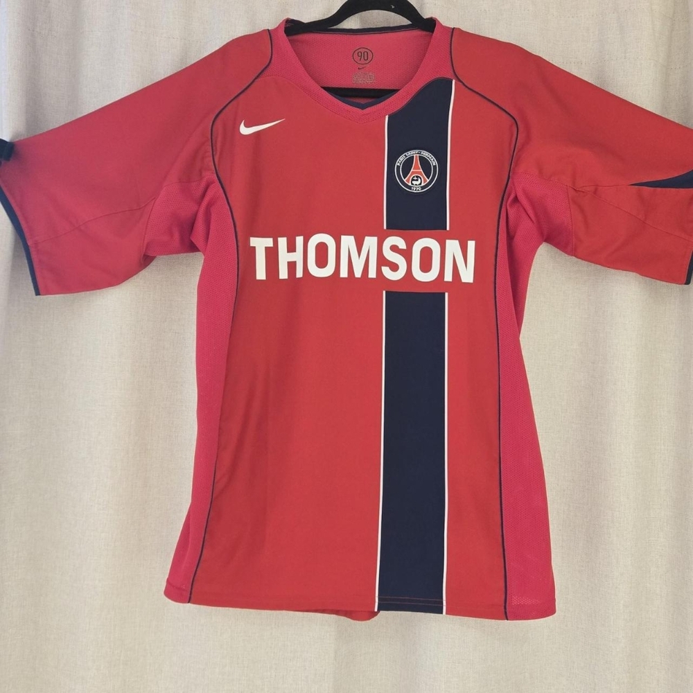 Men Nike Paris Saint-Germain home Soccer shirt, 2004/05